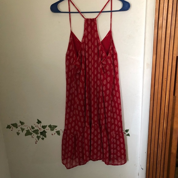 Red Summer Dress Medium Old Navy - Picture 6 of 7